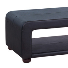 Faris Faux Leather Coffee Table